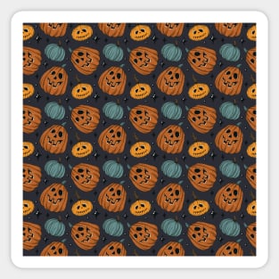 halloween pumpkins Sticker